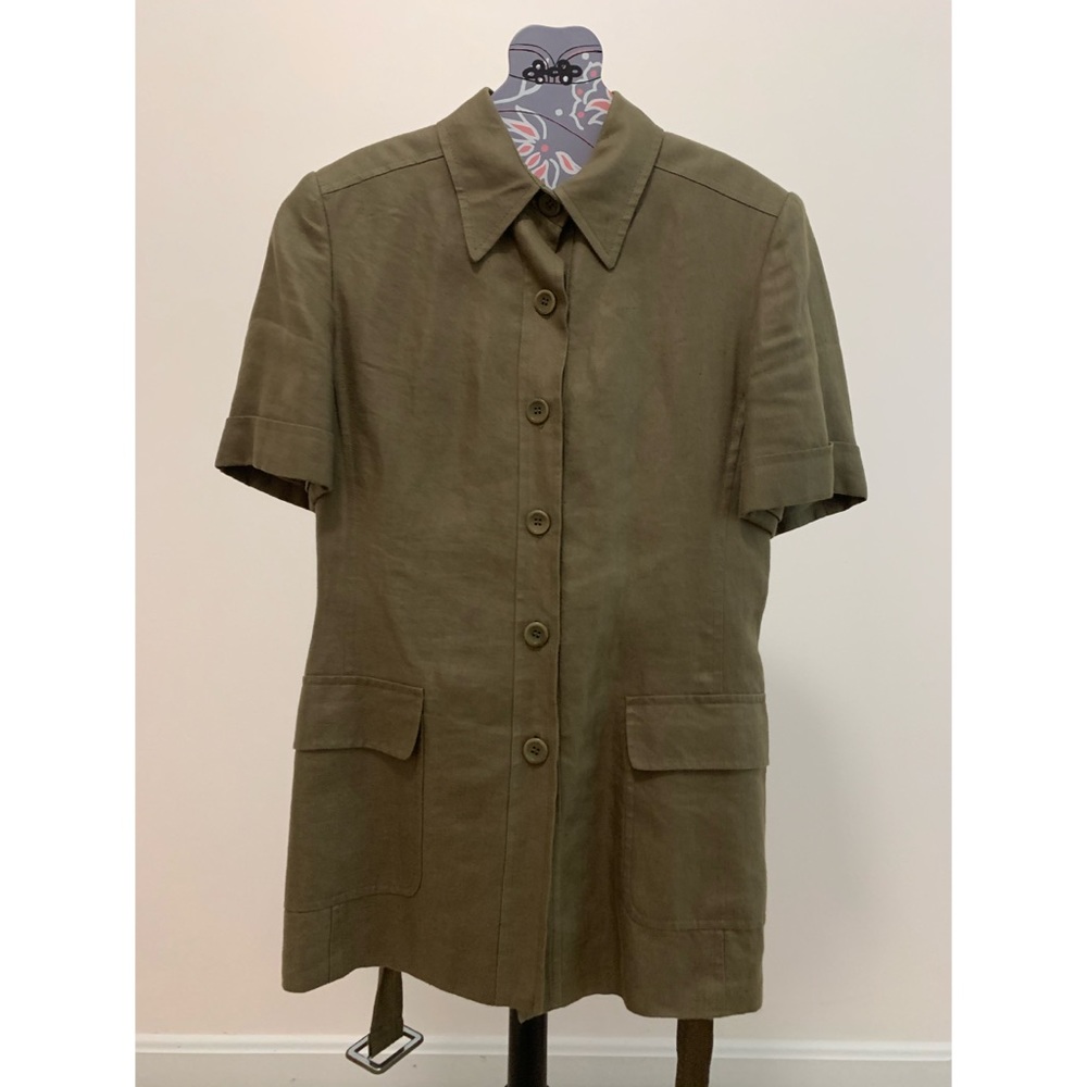 Max Mara - Puro Lino - linen top